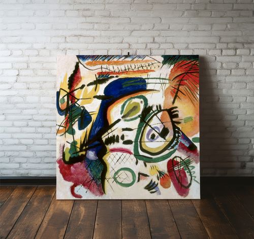 Obraz na płótnie Kandinsky reprodukcje 70x70 cm na Arena.pl