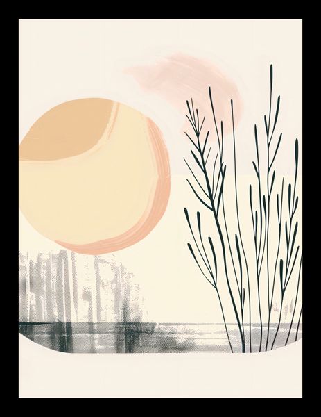 Plakat 30x40cm Pastelowy Wschód zdjęcie 2