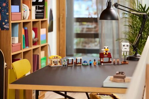 21273 - lego minecraft - atak balonowego ghasta na wioskę na Arena.pl