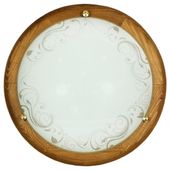 Herba plafon 30 drewno standard 1x60 w E27 dąb