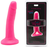 Różowe Dildo Z Przyssawką - Happy Dicks 6" 14,5Cm