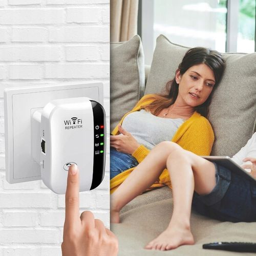 WZMACNIACZ SYGNAŁU Wi-Fi MOCNY REPEATER 300MB/S 2 TRYBY FUNKCJA WPS na Arena.pl