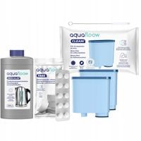 AquaFloow do ekspresu Philips Saeco: 2x filtr odkamieniacz tabletki wycior