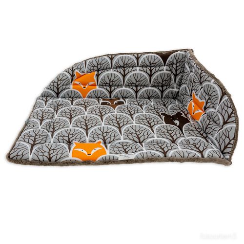 Legowisko materacyk narożny dla gryzoni 21 x 31 x 13cm - różne wzory na Arena.pl