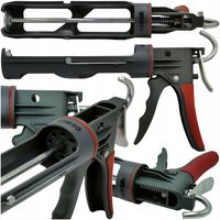 WYCISKACZ PISTOLET do Silikonu Mas Kleju Akrylu w tubie 3w1 Budowlany
