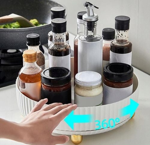 ORGANIZER OBROTOWY na Kosmetyki POJEMNIK na PERFUMY PĘDZLE Make-up 360 na Arena.pl