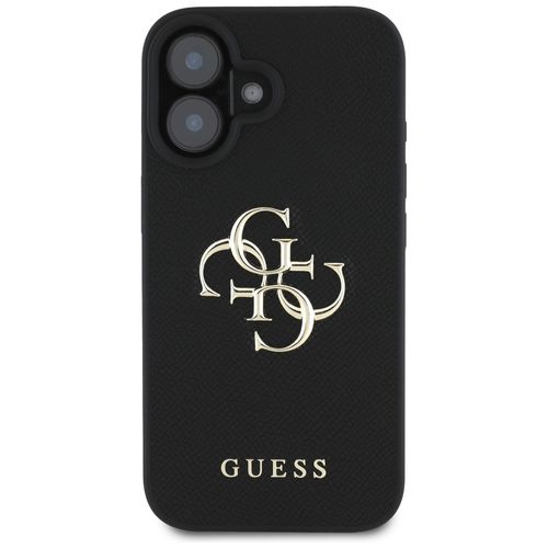 etui guess grained big 4g logo small     classic logo do iphone 16 czarny na Arena.pl