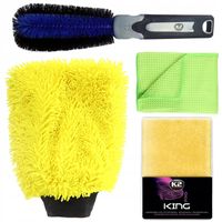 Zestaw detailingowy do samochodu mycia auta rękawica mikrofibra K2 Amio