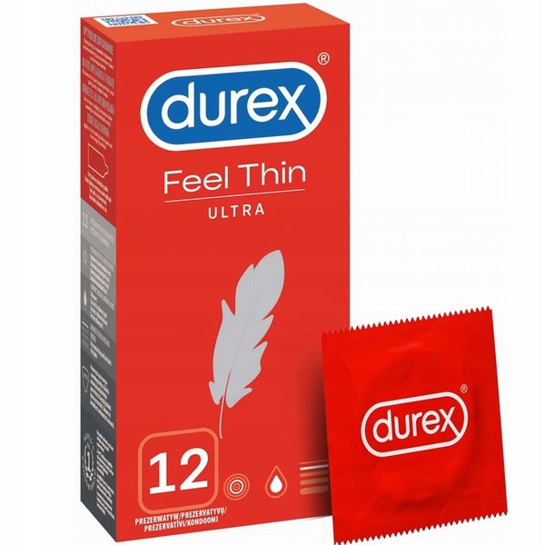 DUREX FEEL THIN ULTRA DOPASOWANE PREZERWATYWY zdjęcie 1