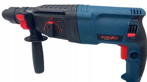 MŁOTOWIERTARKA WIERTARKA MŁOT UDAROWY SDS+ MOCNA + DŁUTA + WIERTŁA na Arena.pl