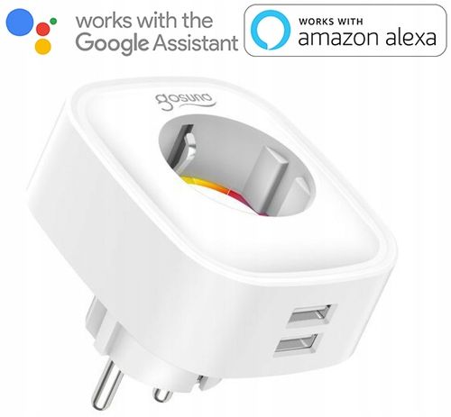 Inteligentne gniazdko Smart plug Gosund SP112 2xUSB 16A WIFI Tuya na Arena.pl