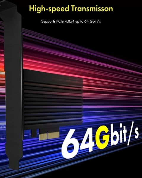 ICYBOX Karta PCI na M.2 SSD NVMe IB-PCI208-HS z zdjęcie 11