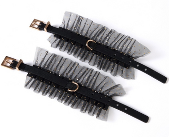 kajdanki wrist cuffs vegan leather kinky diva na Arena.pl