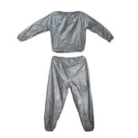 kombinezon treningowy ,,sauna'' master srebrny - rozmiar xl