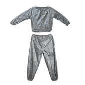 kombinezon treningowy ,,sauna'' master srebrny - rozmiar xl