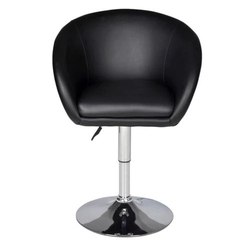 Fotel barowy x2, czarny na Arena.pl