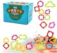 Klocki Konstrukcyjne Silikonowe z Przystawkami Zabawka Montessori 24szt