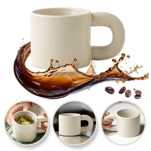 ceramiczny, nakrapiany kubek z uchem 300 ml cup21 na Arena.pl