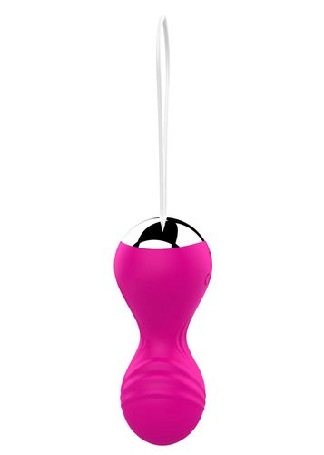 Kulki-Vibrating Silicone Kegel Balls USB 10 Function / Remote control -Pink na Arena.pl