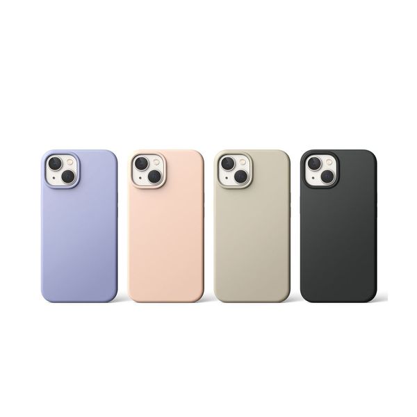 ringke silicone iphone 14 plus / 15 plus pink sand zdjęcie 4