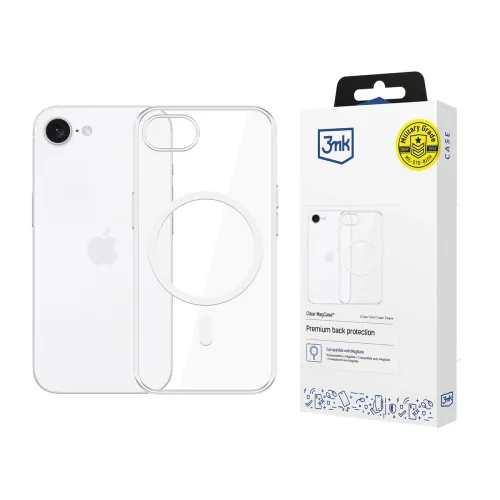 Etui 3mk Clear MagCase na Apple iPhone 16E - przezroczyste na Arena.pl