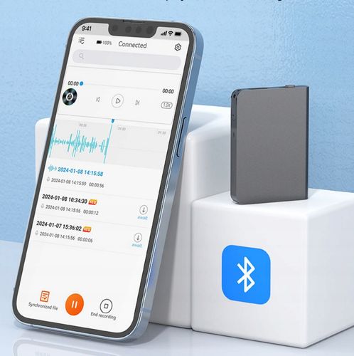 INTELIGENTNY DYKTAFON AI Bluetooth ChatGPT Transkrypcja- GŁOS NA TEKST ,APP na Arena.pl
