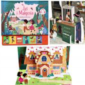 PIĘKNA KSIĄŻKA PRZESTRZENNA DŹWIĘKOWA BAŚŃ DO SŁUCHANIA JAŚ I MAŁGOSIA