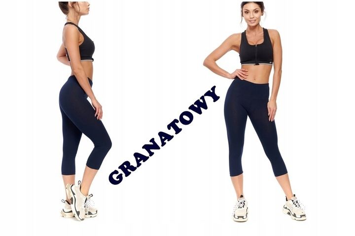 LEGGINSY GETRY 3/4 BAWEŁNIANE MIX KOLORÓW 4XL zdjęcie 5