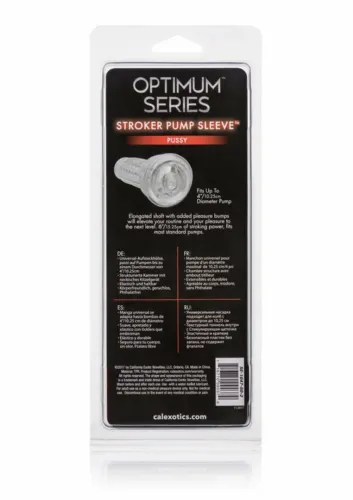 calexotics optimum series stroker pump sleeve anatomiczny tpr na Arena.pl