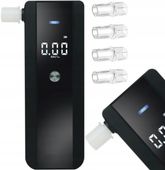 PROFESJONALNY ALKOMAT ELEKTRONICZNY KALIBRACJA PRECYZYJNY + 5X USTNIKÓW