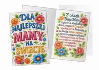 karnet B6 DLA NAJLEPSZEJ MAMY NA ŚWIECIE KR-317