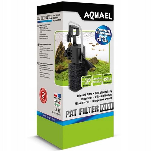 AQUAEL FILTR PAT MINI wewnętrzny do akwarium 120l na Arena.pl