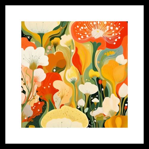 Plakat 20x20cm Kwiatowy Raj na Arena.pl