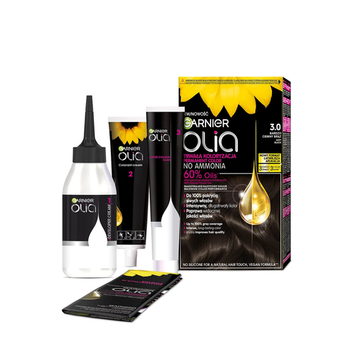 GARNIER Olia Farba do włosów nr 3.0 Soft Black na Arena.pl