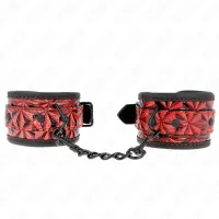 kink pasek na nadgarstki diamentowy wzor ciemnoczerwony regulowany 17-26cm