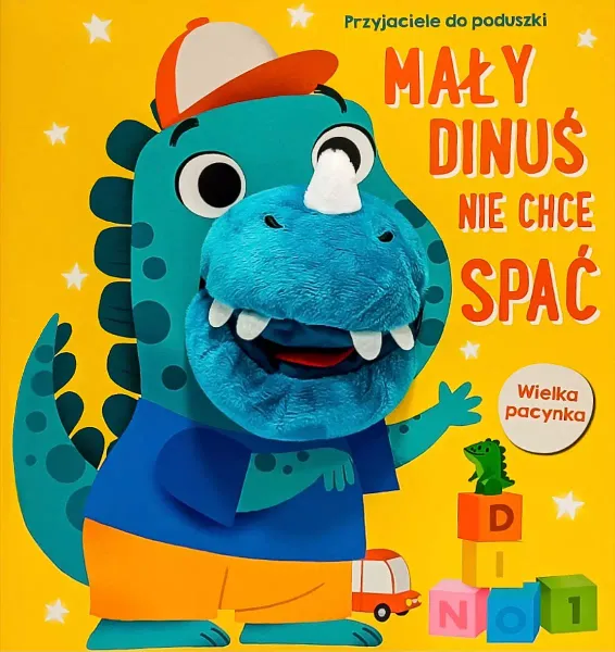 Przyjaciele do poduszki. Mały Dinuś nie chce spać zdjęcie 1