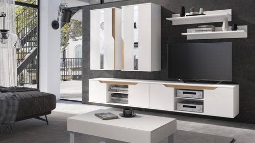 Meblościanka do salonu LANCO 3A na Arena.pl