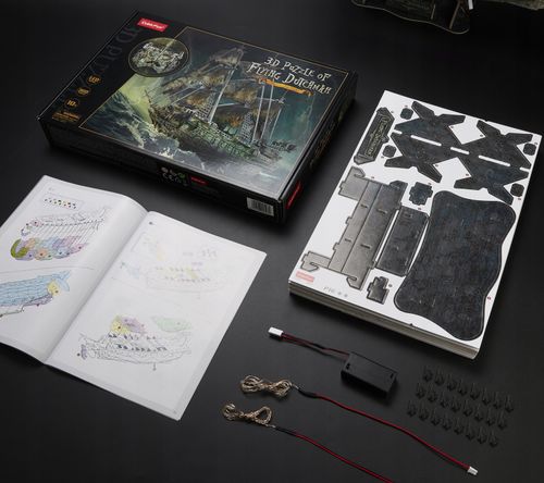 Puzzle 3D LED Latający Holender na Arena.pl