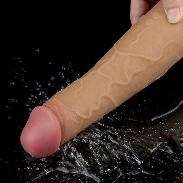 8.0'' Dual Layered Platinum Silicone Rotator zdjęcie 15