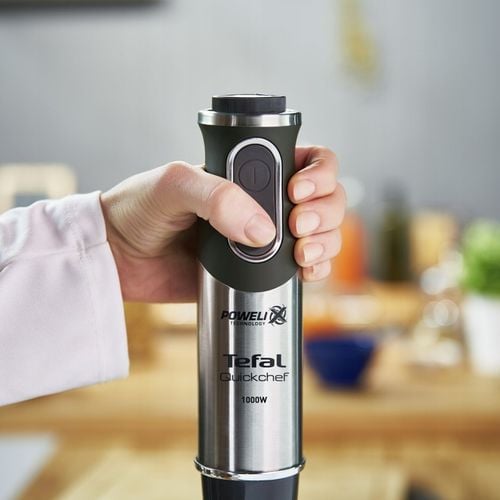 2w1 Blender ręczny TEFAL QUICKCHEF HB6598 Stalowe ostrza 1000 W na Arena.pl