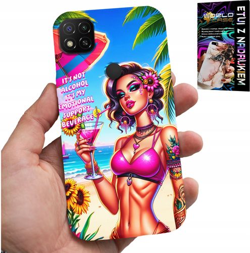 ETUI DO XIAOMI REDMI 9C - IT'S NOT ALCOHOL IT'S MY EMOTIONAL CASE na Arena.pl
