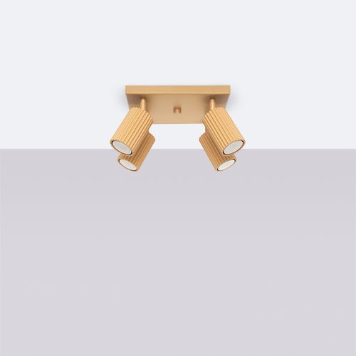 Plafon KARBON 4 złoty na Arena.pl