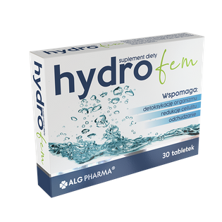 Hydrofem odchudzanie cellulit wodny detox 60 tabl