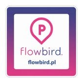 Naklejka Parkingowa FLOW BIRD od wewnątrz 5x5
