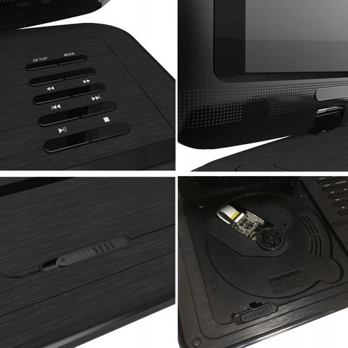 PRZENOŚNY ODTWARZACZ DVD 9,5'' SENDERS USB na Arena.pl