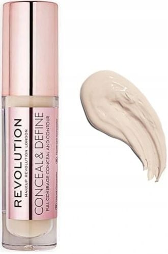 Makeup Revolution Korektor z Aplikatorem Do Twarzy Conceal and Define C1 zdjęcie 1