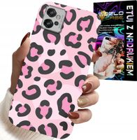 ETUI DO MOTOROLA G32 - RÓŻOWA PANTERKA PANTERA KOBIECE WZORY