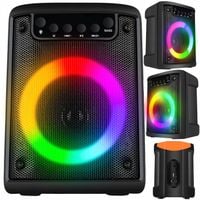 GŁOŚNIK BEZPRZEWODOWY 500W BLUETOOTH PRZENOŚNY RADIO FM USB SD MOBILNY