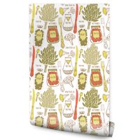 Tapeta Do Jadalni Kuchni Zaprawy Przetwory Jedzenie Pomidory Oliwki