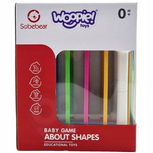 Zabawka Sensoryczna Sorter Kostka Zwierzaki 7 ele. na Arena.pl